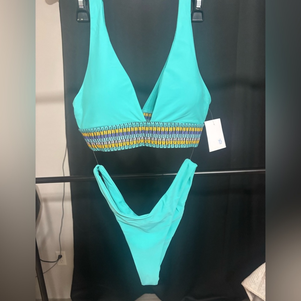 Turquoise Bikini Set